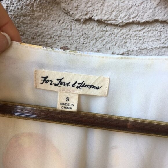 RARE For Love and Lemons Limonada Onesie Jumpsuit Size S - Picture 11 of 11